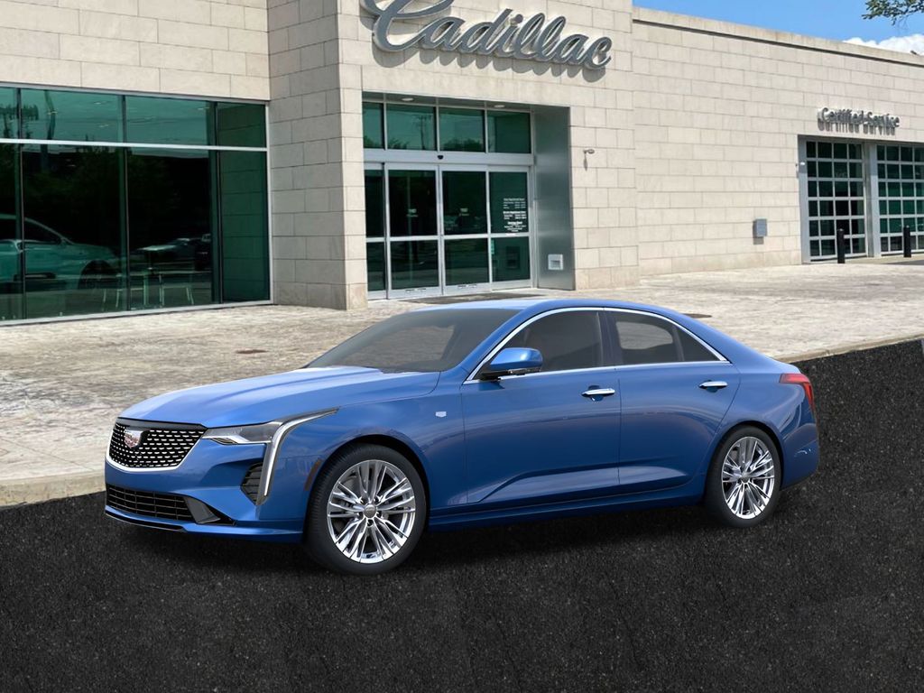 new 2025 Cadillac CT4 car, priced at $46,460