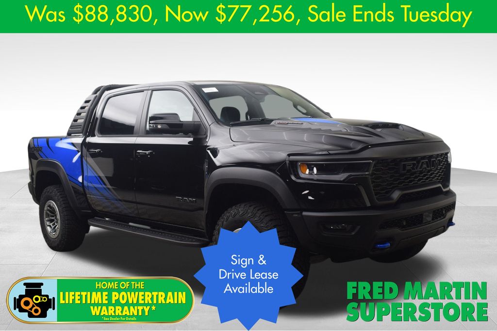 new 2025 Ram 1500 car, priced at $77,256