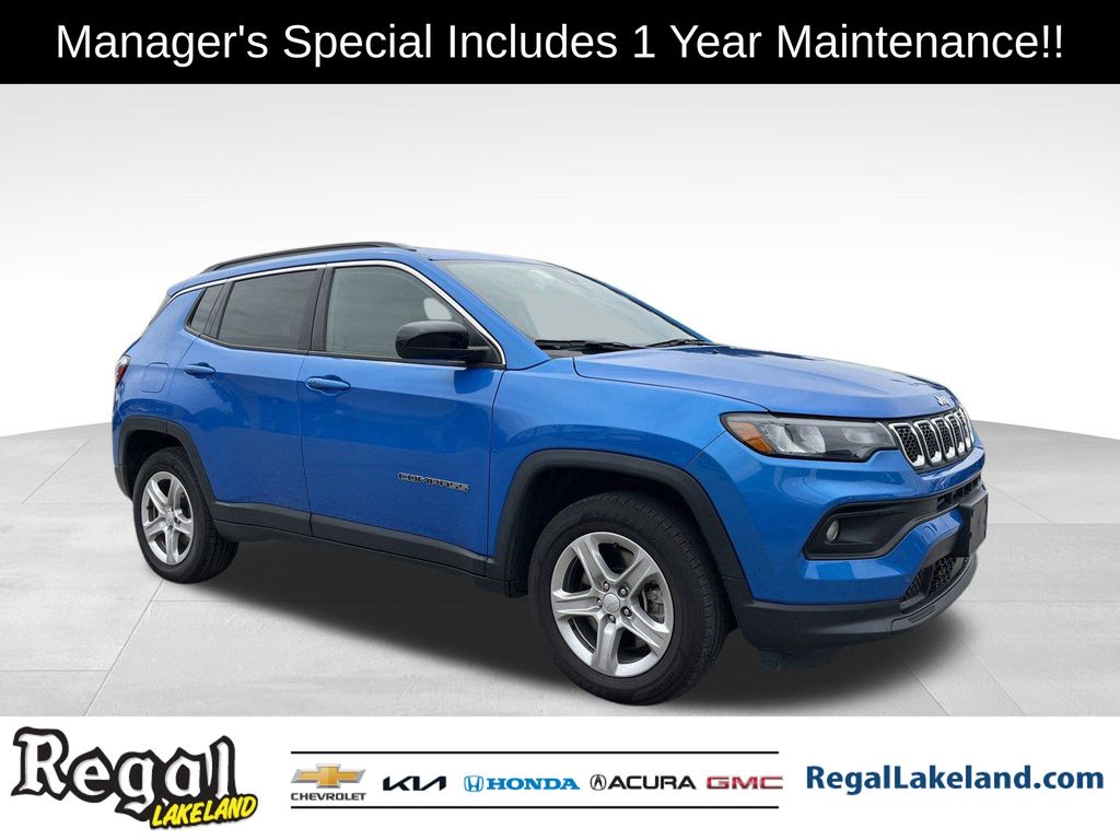used 2024 Jeep Compass car, priced at $16,994