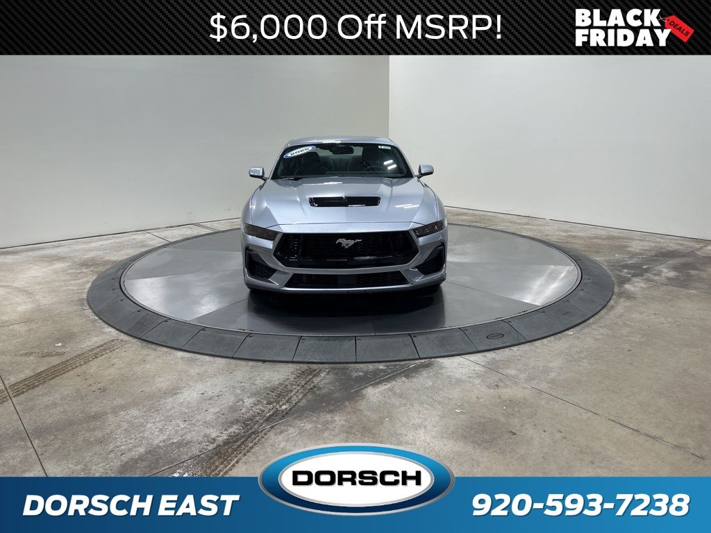 new 2025 Ford Mustang car, priced at $53,105