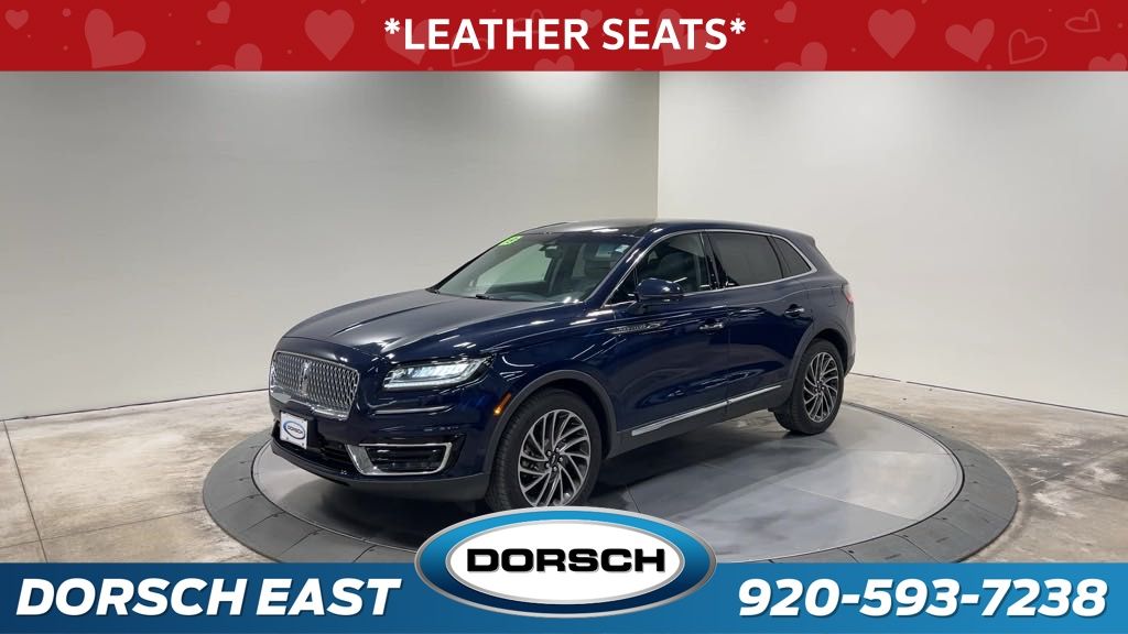 used 2019 Lincoln Nautilus car, priced at $26,933