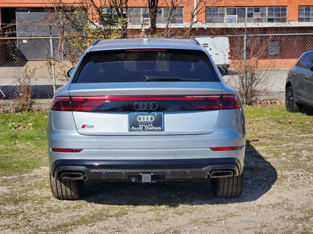 new 2025 Audi Q8 car, priced at $86,615