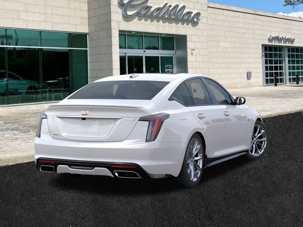 new 2025 Cadillac CT5 car, priced at $53,510