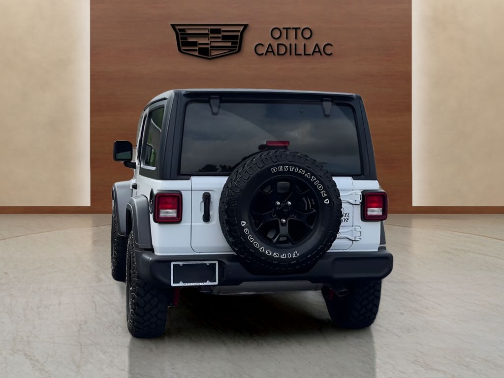 used 2022 Jeep Wrangler car, priced at $29,500