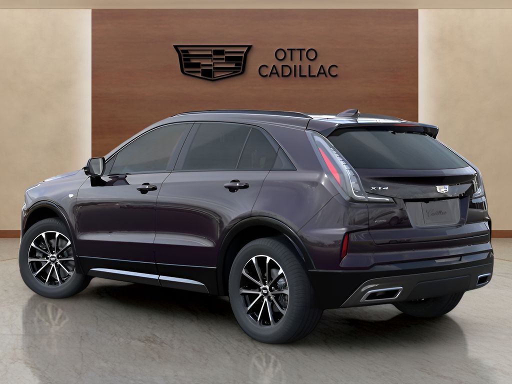 new 2025 Cadillac XT4 car, priced at $50,240