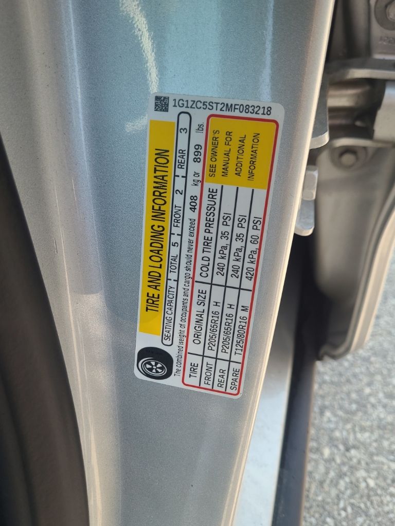 used 2021 Chevrolet Malibu car, priced at $15,947