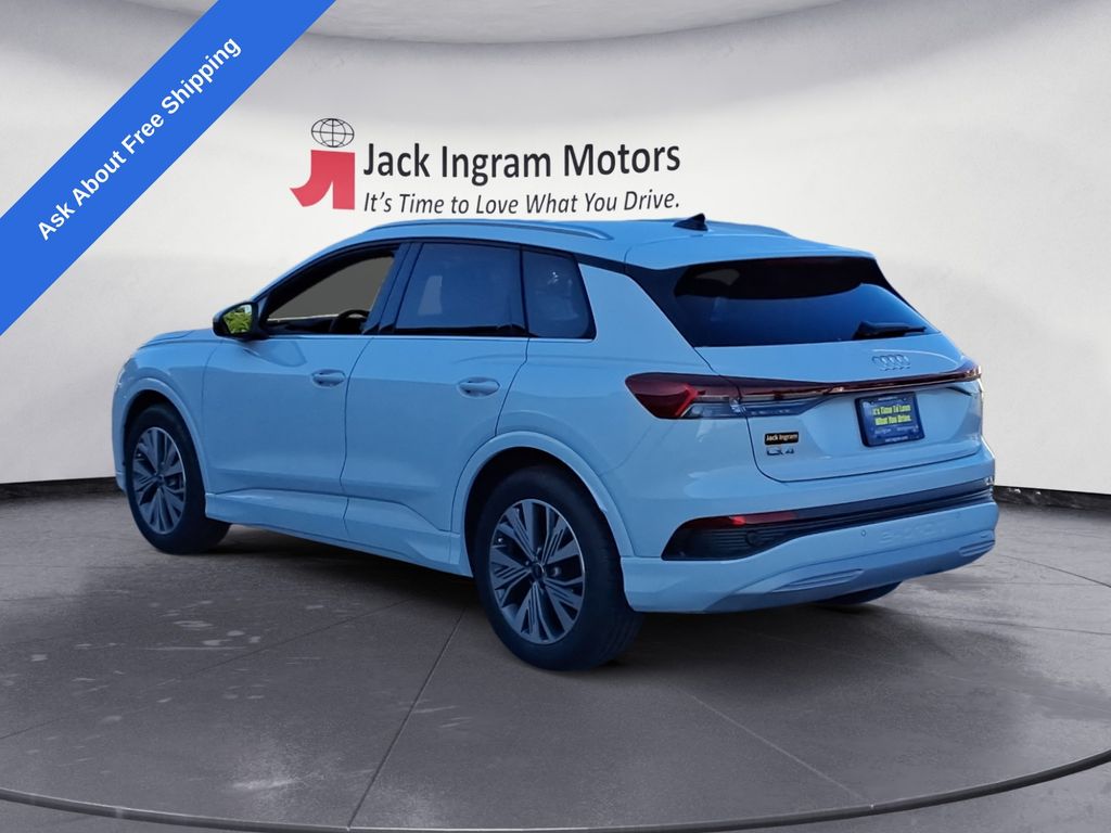 new 2025 Audi Q4 e-tron car, priced at $48,556