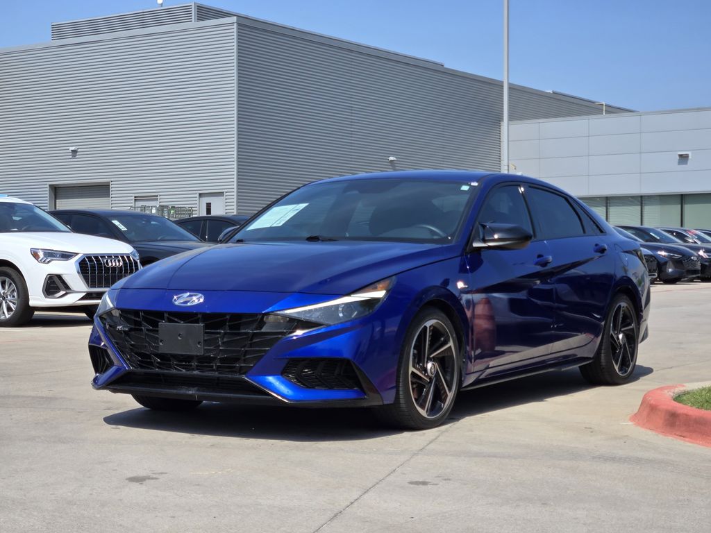 used 2022 Hyundai Elantra car, priced at $18,745