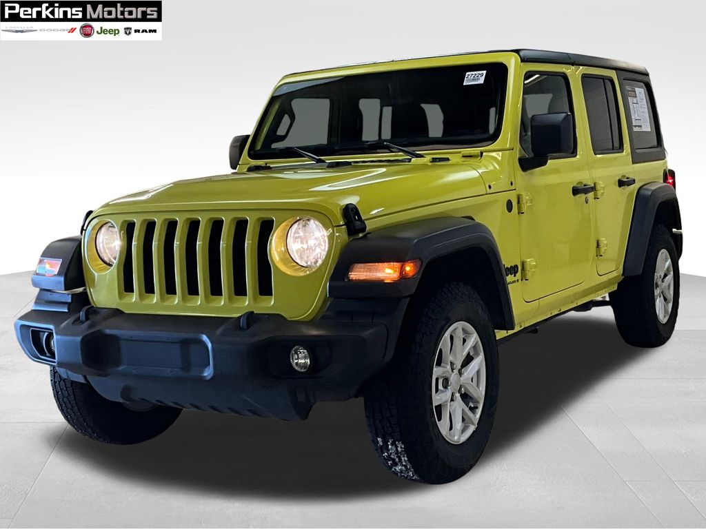 used 2023 Jeep Wrangler car, priced at $30,051