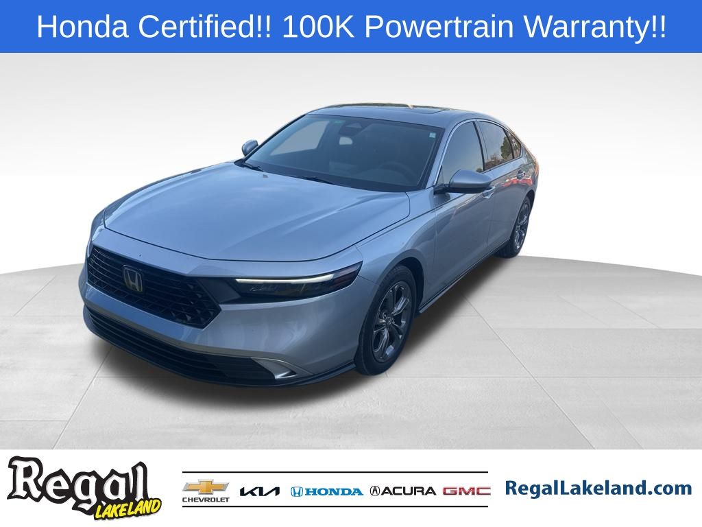 used 2024 Honda Accord car, priced at $27,491