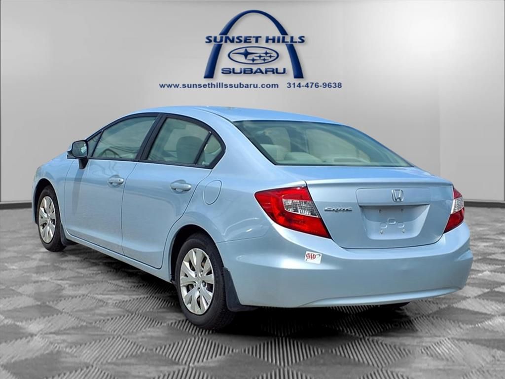 used 2012 Honda Civic car, priced at $9,390