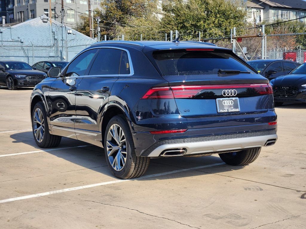 new 2025 Audi Q8 car, priced at $82,515