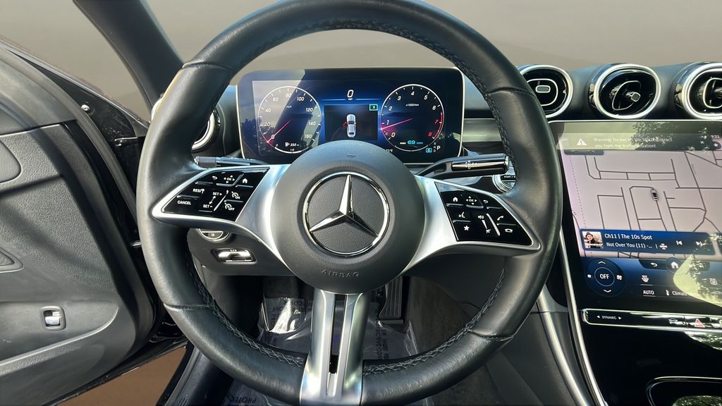 used 2022 Mercedes-Benz C-Class car, priced at $33,500