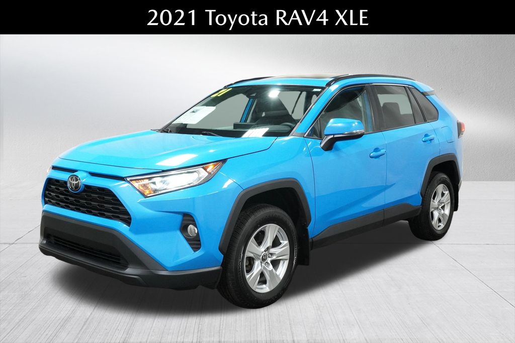 used 2021 Toyota RAV4 car, priced at $27,900