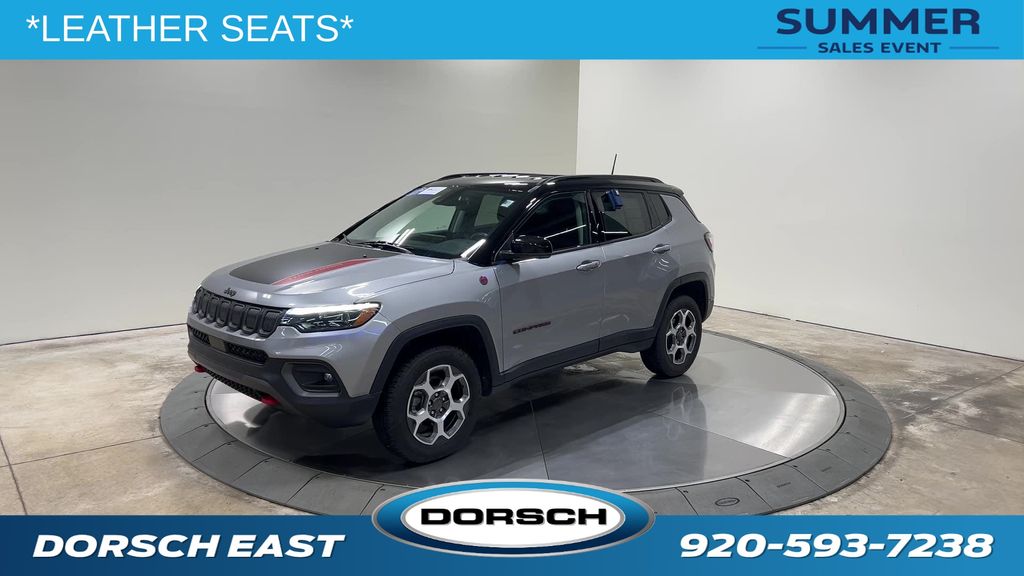 used 2022 Jeep Compass car, priced at $22,998