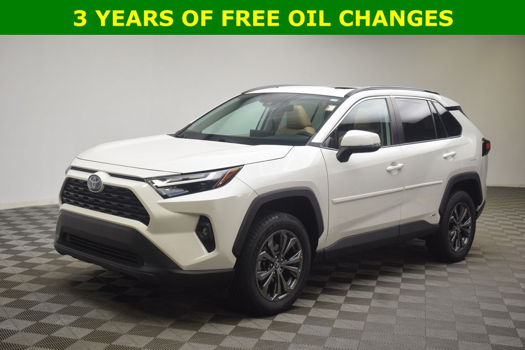 used 2022 Toyota RAV4 Hybrid car, priced at $34,000