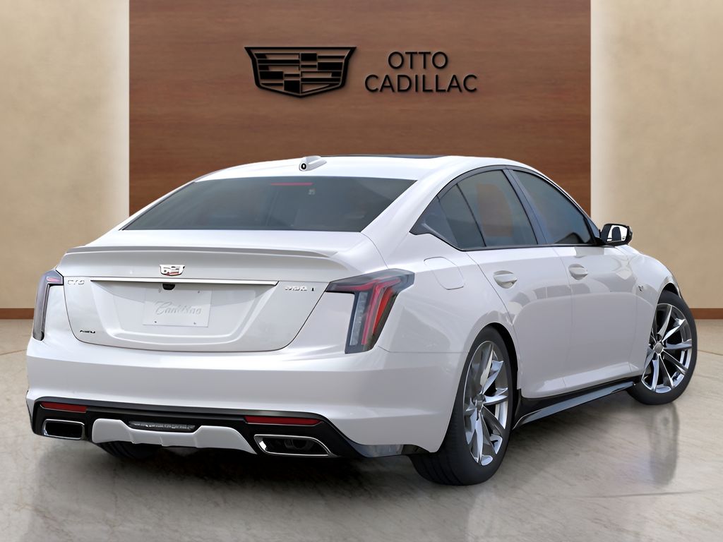 new 2025 Cadillac CT5 car, priced at $53,510