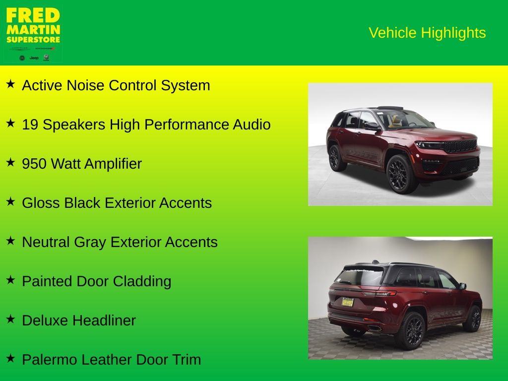 new 2025 Jeep Grand Cherokee car, priced at $63,876