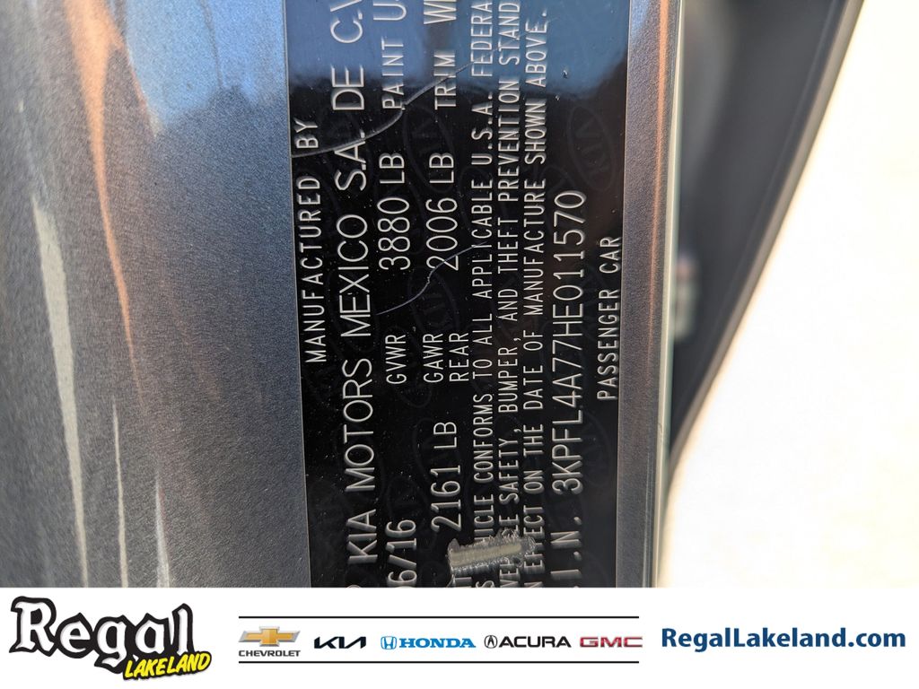 used 2017 Kia Forte car, priced at $7,993