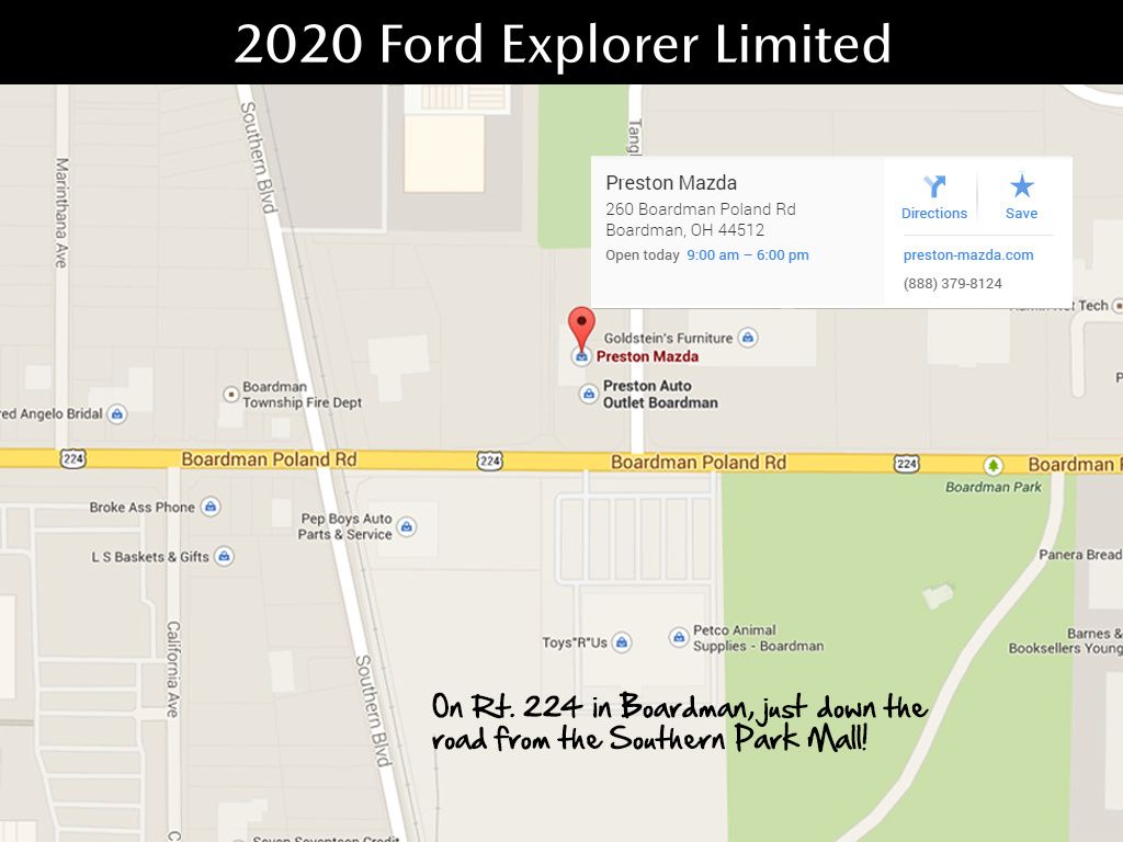 used 2020 Ford Explorer car, priced at $24,742