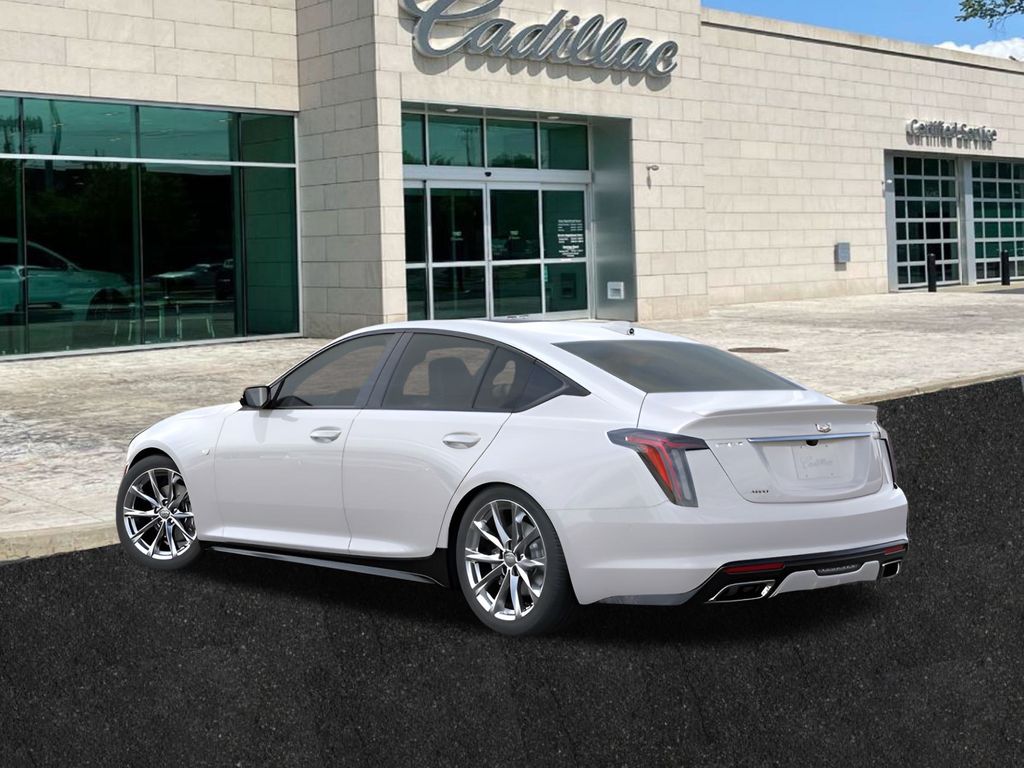 new 2025 Cadillac CT5 car, priced at $53,510