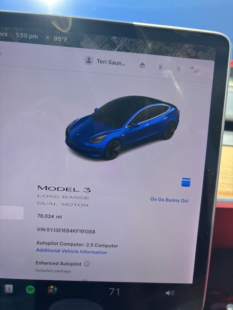 used 2019 Tesla Model 3 car, priced at $19,991
