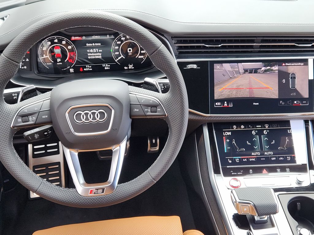 new 2025 Audi RS Q8 performance car, priced at $147,485