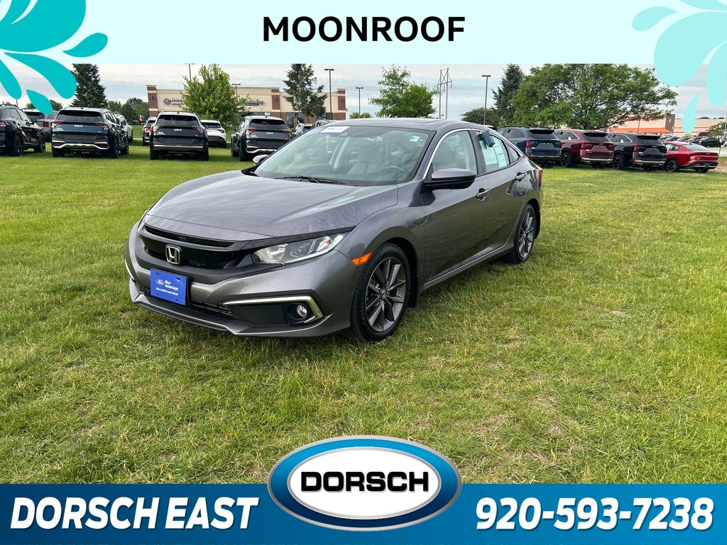 used 2020 Honda Civic car, priced at $20,916