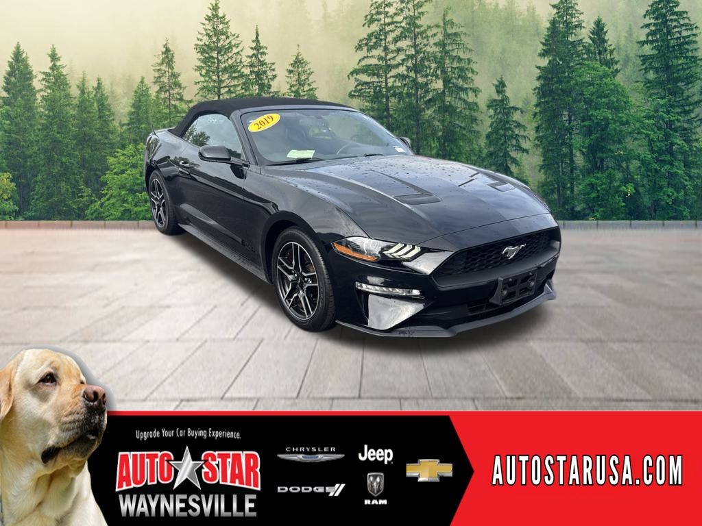 used 2019 Ford Mustang car, priced at $17,850