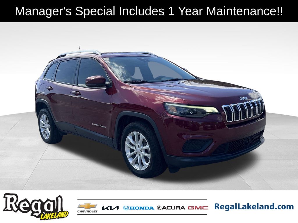 used 2021 Jeep Cherokee car, priced at $14,995
