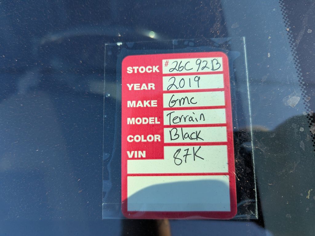 used 2019 GMC Terrain car, priced at $15,991