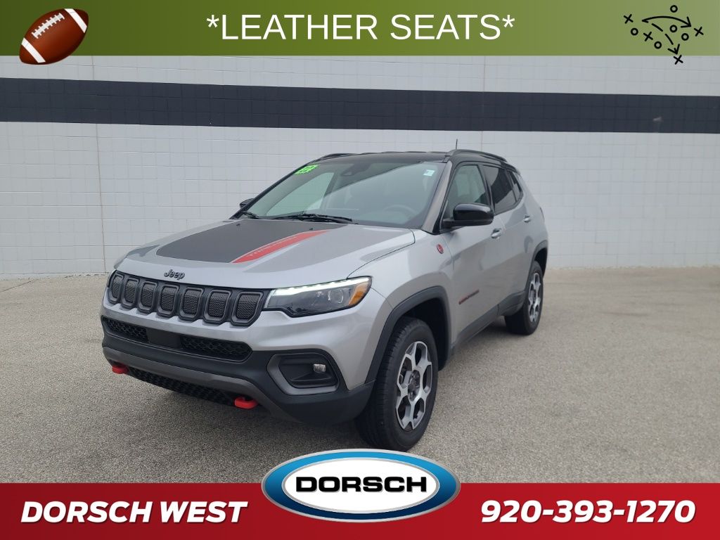 used 2022 Jeep Compass car, priced at $22,389