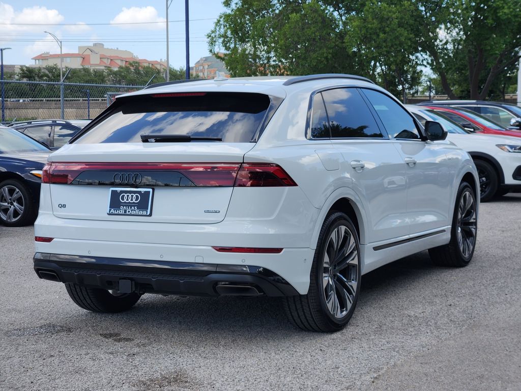 new 2025 Audi Q8 car, priced at $86,715