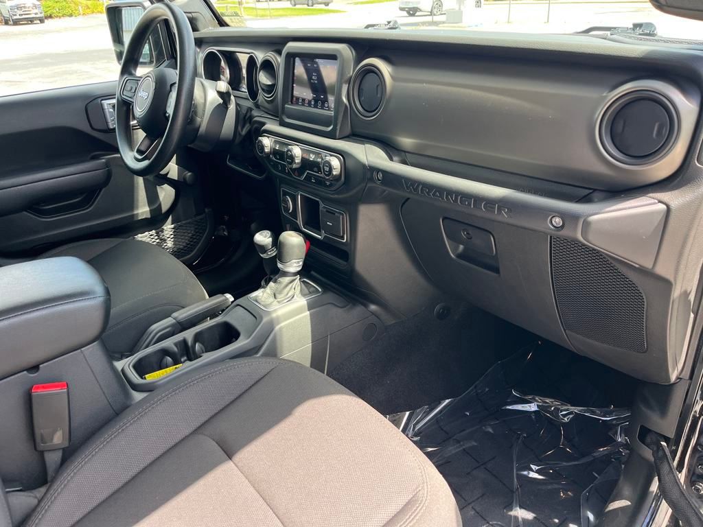 used 2022 Jeep Wrangler car, priced at $28,100