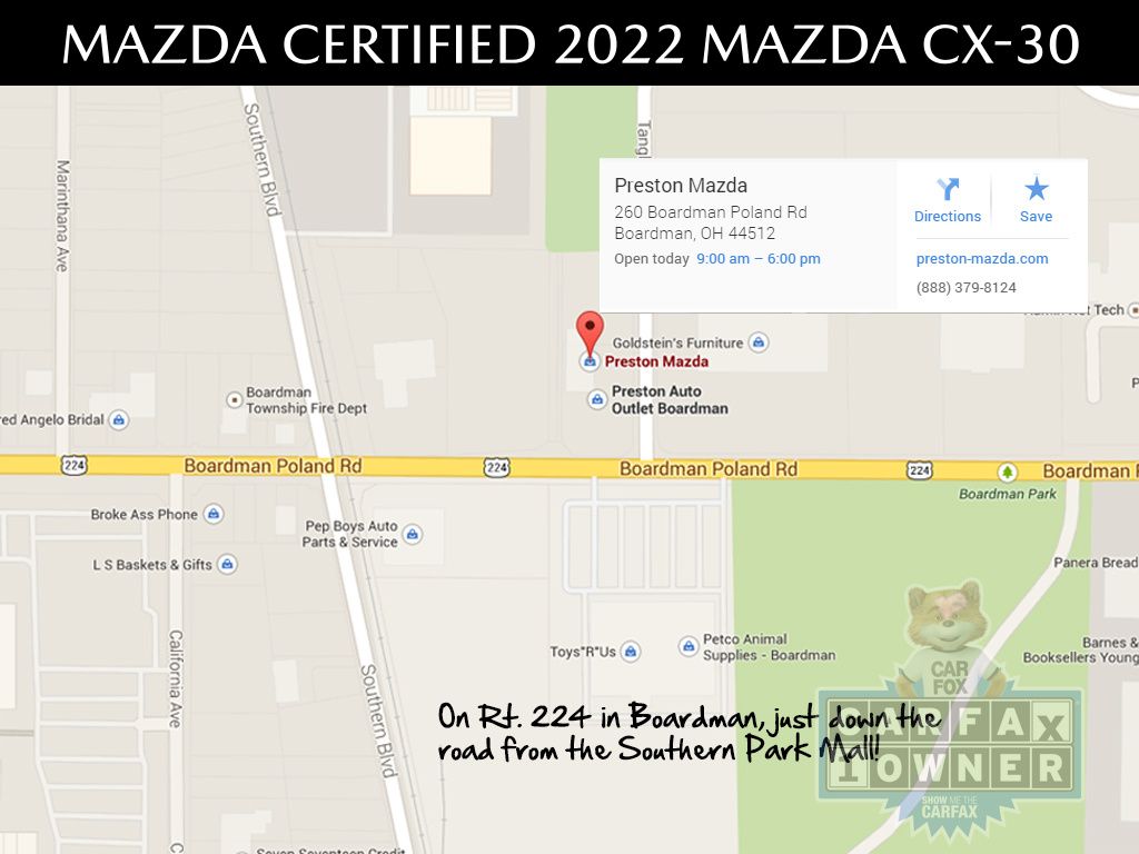 used 2022 Mazda CX-30 car, priced at $25,990