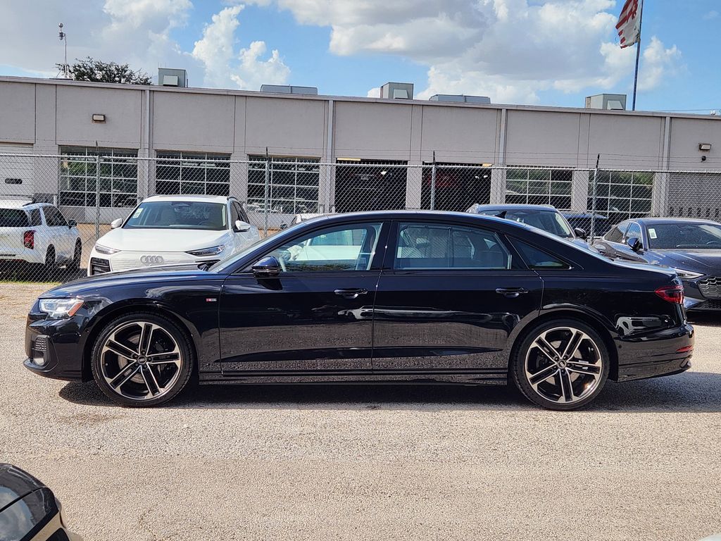 new 2025 Audi A8 car, priced at $106,625
