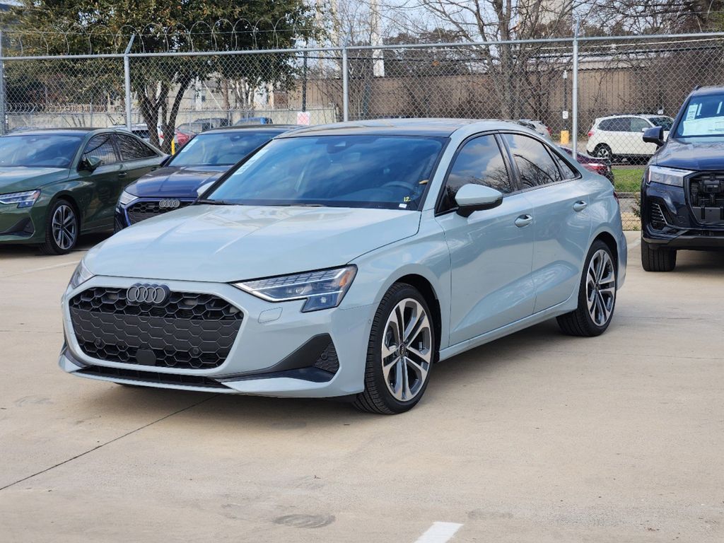 new 2025 Audi A3 car, priced at $44,935