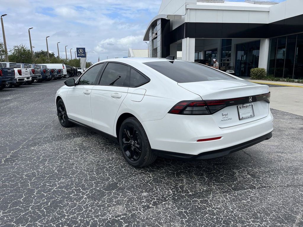 new 2025 Honda Accord car, priced at $30,878