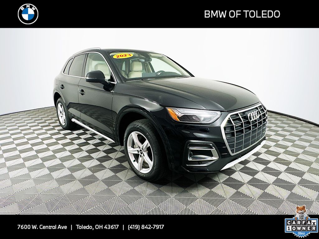 used 2023 Audi Q5 car, priced at $28,699