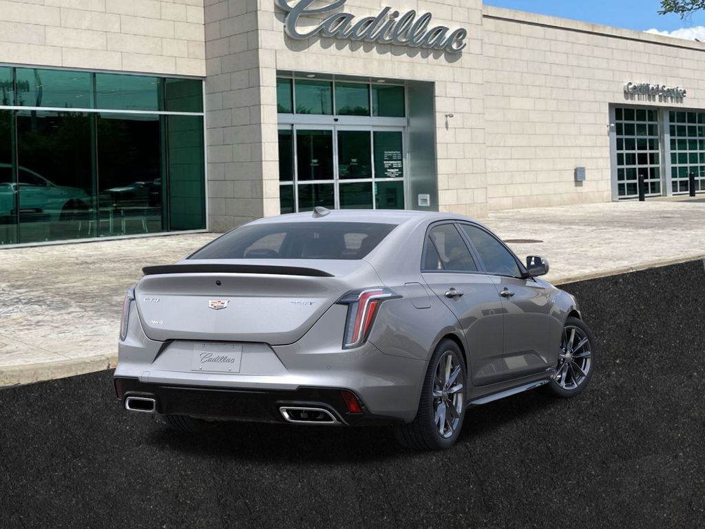 new 2025 Cadillac CT4 car, priced at $49,160