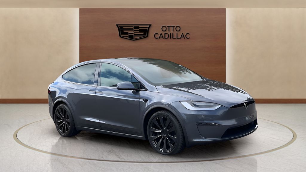 used 2022 Tesla Model X car, priced at $55,750
