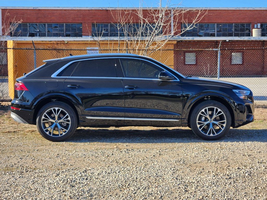 new 2025 Audi Q8 car, priced at $83,265