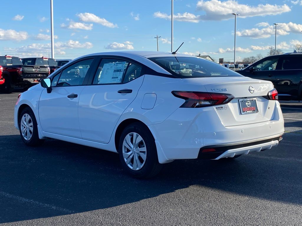 new 2025 Nissan Versa car, priced at $20,319