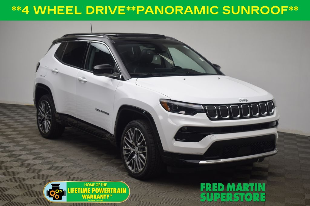 used 2022 Jeep Compass car, priced at $21,295