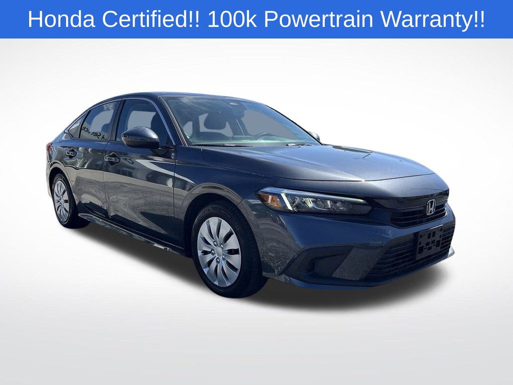 used 2022 Honda Civic car, priced at $18,370