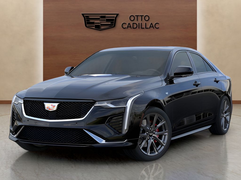 new 2025 Cadillac CT4 car, priced at $48,035