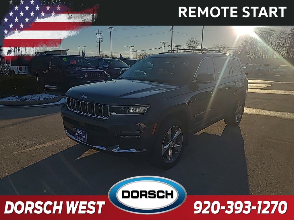 used 2021 Jeep Grand Cherokee L car, priced at $30,927