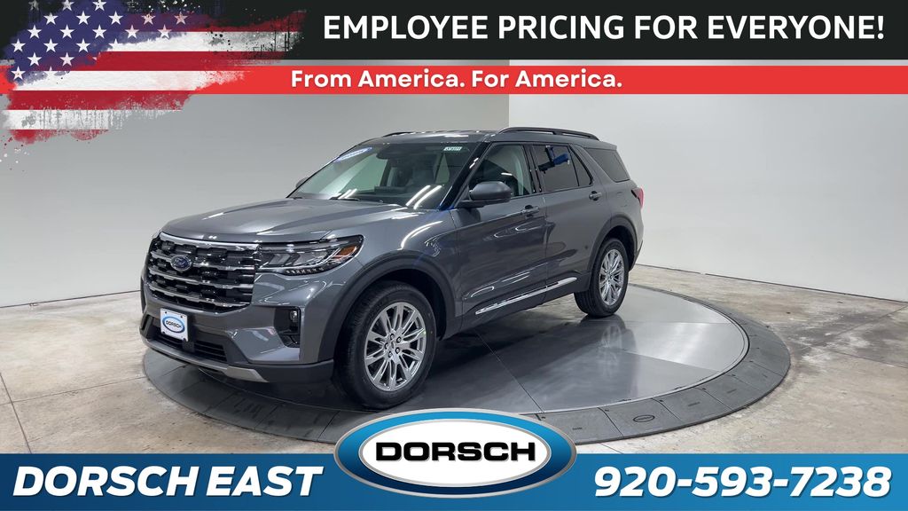 new 2025 Ford Explorer car, priced at $45,826