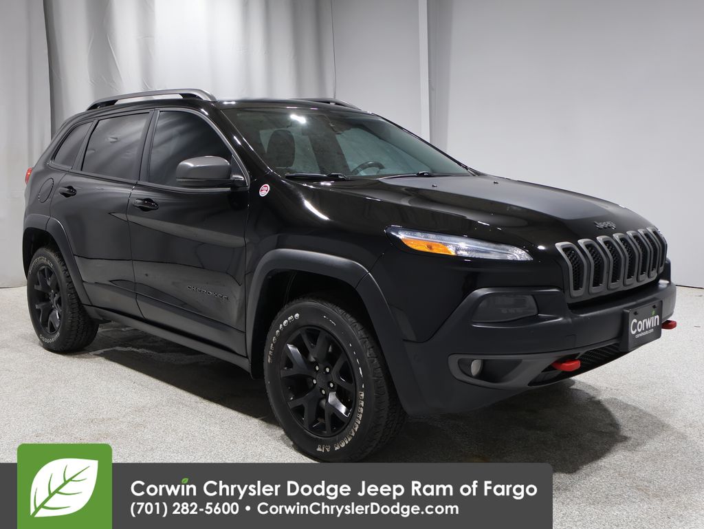 used 2018 Jeep Cherokee car, priced at $19,500