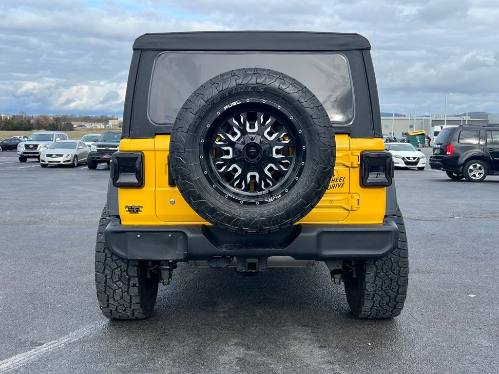 used 2020 Jeep Wrangler car, priced at $32,000